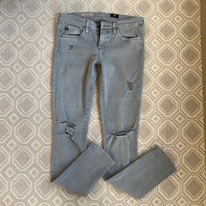 AG gray jeans size 27